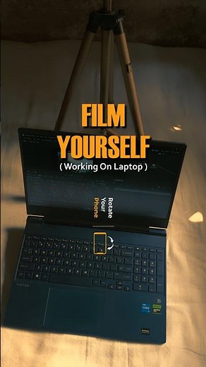 FILM YOURSELF: Working on Laptop. #shorts #filmmaking #cinematic