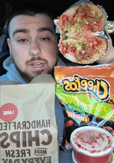 Trying Chipotle's New Hot Cheetos Menu