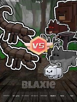 Taming Scorpion vs All Animals 💀 99 nights in the forest #roblox