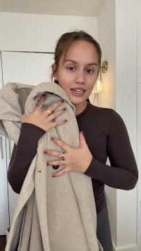 NEW COAT ALERT! #zara #aritzia #wintercoat #tryon