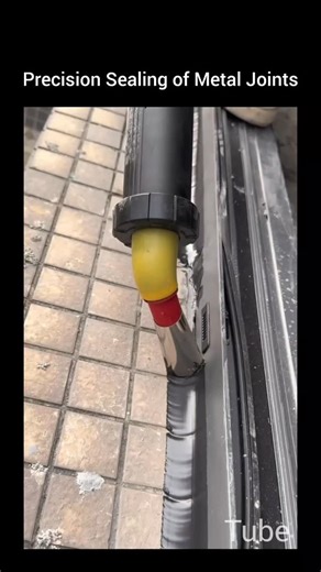 Engineering Tube on Instagram: "Precision Sealing of Metal Joints | Clean and Durable Surface Protection This video shows the application of industrial sealant along a metal joint using a specialized dispensing tool. The sealant is applied evenly to fill gaps, improve adhesion, and create a smooth, continuous protective layer along the surface. Each controlled movement highlights the importance of accuracy in sealing work, where uniform pressure and steady flow ensure long-lasting performance an