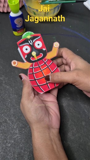 DIY Lord Jagannath ⭕️❗️⭕️ Idol craft #jagannath #odishaart #jaijagannath