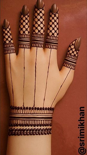 simple and unique cone designs | mehndi design | mehandi ka design | mehndi ke video full hand |