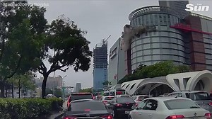 Terrifying moment explosion tears through shopping mall killing at least four | The Sun