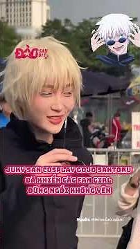 Cá thể Wibu trà trộn vào Em Xinh Say Hi: Juky San 'cosplay' Gojo Satoru khiến fan gãy hàng loạt