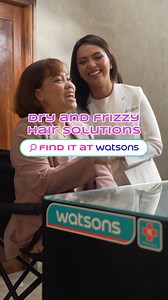 Noticed your hair frizzing more as you go through life transitions? 👀 You’re not alone; Jelie has the same experience! And did you know that frizzy hair can actually be genetic? 🧬 Let’s learn more from Doc Jaja and find out how we can turn our frizz to rizz 💁‍♀️✨ Ready to explore dry and frizzy hair solutions, especially for the rainy season? Visit the nearest Watsons store now, or order for Pick Up or Express Delivery via the Watsons app. #WatsonsPH | Watsons