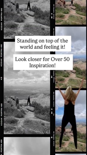 Standing on top of the world and feeling it. ✨Just over a week until my birthday, and instead of dreading another candle, I’m celebrating this next decade of life with more JOY, PURPOSE, and GRATITUDE than ever before. 💕 Here’s what I know: Midlife isn’t a crisis - it’s a calling.�A calling to rewrite your story.�To chase what lights you up.�To rediscover YOU. Don’t settle for “just fine.” You’ve got so much potential ahead it’s never too late to dream bigger, lift heavier, love harder, or star