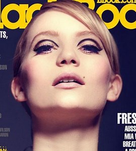 Photoshoot: Mia Wasikowska pour Blackbook - Hollywoodpq.com
