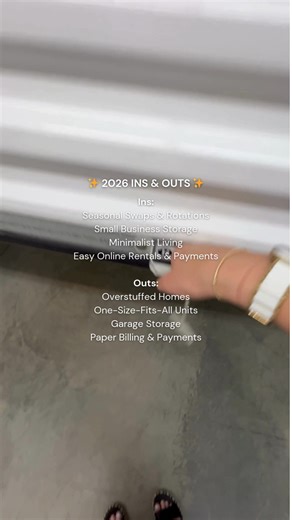 ✨ 2026 is here, and it’s all about smart, secure, and stylish storage that fits your lifestyle! 📦💫 Rent online today and start the year organized! https://www.coolspringstorage.com/ #SelfStorage #InsAndOuts #2026 | Cool Spring Storage Center