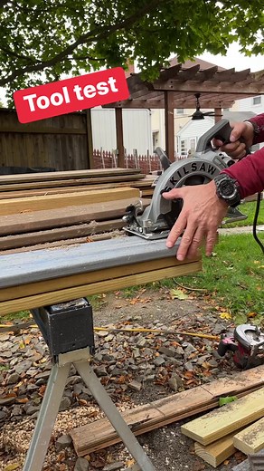5.7K views · 32 reactions | 藺 Tool test! Find out how this Skilsaw 7¼-Inch Left Blade Sidewinder Circular Saw fared in carpenter Mark’s hands-on review of 9 compact circular saws for BobVila.com: https://www.bobvila.com/articles/best-compact-circular-saw/#powertools #tools #toolreview #protools #diytools #circulaesaw #carpentertools #skiltools | MyFixitUpLife | Facebook