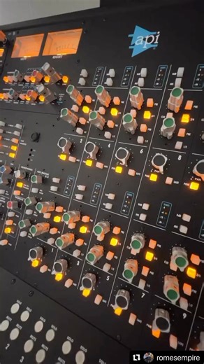 6.6K views · 172 reactions | Happy BOXing Day - [REPOST]  @romesempire #apiaudio #apithebox #apitheboxconsole #recording #recordingconsole #recordingstudio #studiogear #analog #musicproduction #mixengineer #mixingconsole | API Audio | Facebook