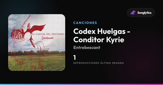 Codex Huelgas - Conditor Kyrie - Songlytics