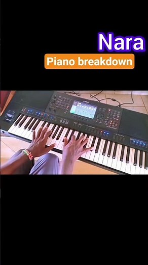 Nara” Worship Piano Breakdown | Easy & Powerful Moves 🎹 #shorts