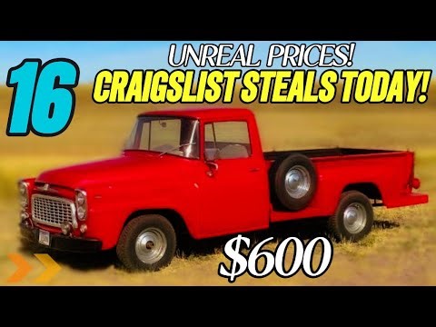 16 Jaw Dropping Craigslist Deals You Can Score Today!