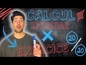 MÉTHODE ET EXERCICE SUR LE CALCUL LITTÉRAL EN MOINS DE 10 MIN (4ème/3ème) !