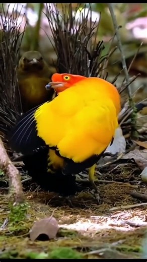 Amazing Bird Dance Acting #birds #nature #viral #wildlife