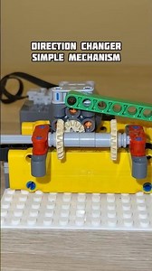 Direction Changer Simple Mechanism #lego #legotechnic #mechanism #mechanical