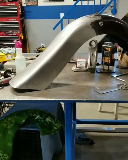 Harley Davidson Road King Touring Fender Stretch by AF Kustoms