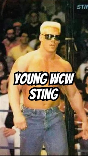 Young WCW Sting #wwe #wcw #sting #prowrestling #2026 #fyp