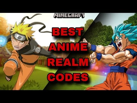 TOP 10 BEST ANIME REALM CODES FOR MINECRAFT BEDROCK EDITION!