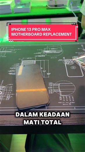 IPHONE 13 PRO MAX MOTHERBOARD REPLACEMENT #sabah #kotakinabalu #iphone #repair #motherboard