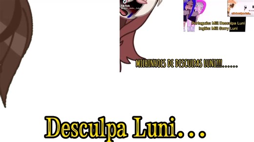 Desculpa Luni: Animated Characters in Distress