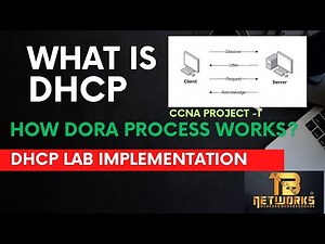 What is DHCP? | DORA process with wireshark analysis step by step explained | #tungabadranetworks