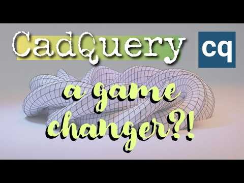 Introduction to CadQuery | Desigining with AI! #cadquery #cadmodeling