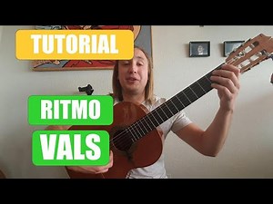 RITMO DE VALS FÁCIL EN GUITARRA | Tutorial con ACORDES MUY FÁCIL