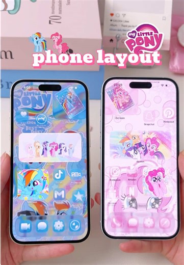 My Little Pony Phone Layout Tutorial with Widgets