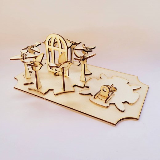 Bird 3D Zoetrope Laser Cutter Plans - SVG DXF - Etsy