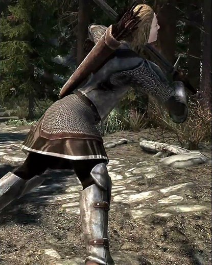 Skyrim Physics 🗿 #elderscrolls #gameplay #bethesda #physics #skyrim #khajiit #oblivion #mods