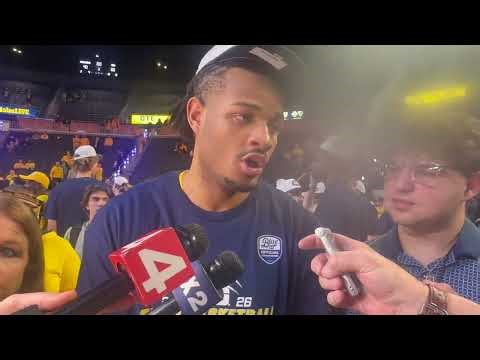 Michigan senior Roddy Gayle Jr. on stepping up in final game at Crisler Center