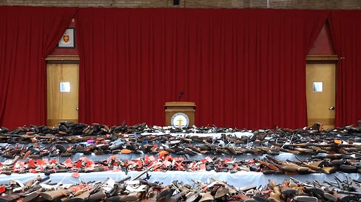 Record number of guns collected in NJ buyback event