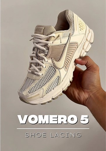 No-Tie Shoe Lacing Tutorial for Nike Vomero 5