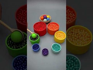 Relax with Me🌳🔮🥣 Hypnotizing Ball Sorting Ritual|Reverse Beads ASMR #dominogirl #xylophone #ballrun