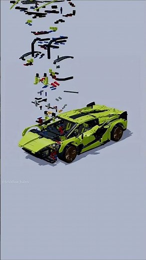 Lamborghini Sián FKP 37 Technic Speed Build 🧱 So Satisfying #shorts