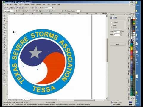 Redraw Bitmap as Vector - Drawing Vector Logo - Clean up JPG