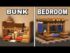 Minecraft: Easy Bedroom Build Hacks & Creative Design Ideas!