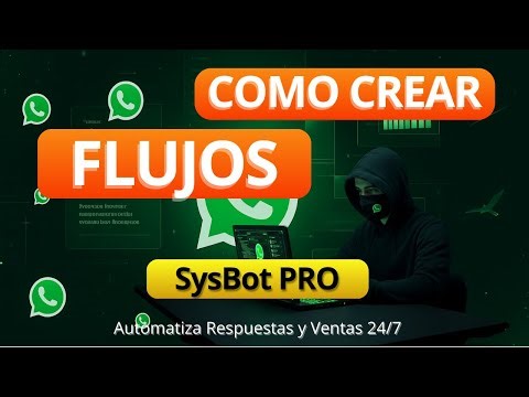 Crea Flujos Automáticos en SysBot PRO | Automatiza Respuestas y Ventas 24/7