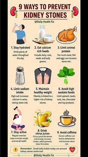 9 Ways to Prevent Kidney Stones Naturally! 🩺💧
