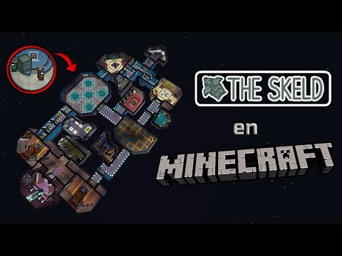 Construí "The Skeld" de Among Us en Minecraft! - Leo