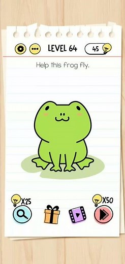 Brain Test Level 64 walkthrough