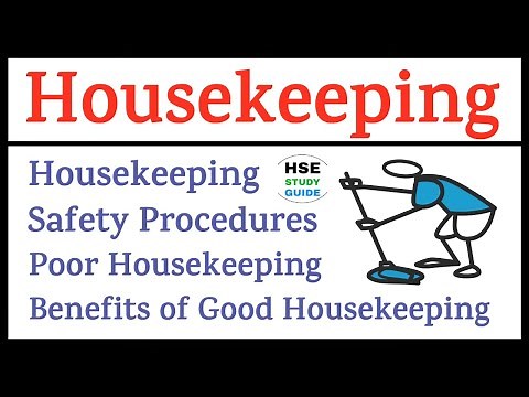 Housekeeping At Workplace | Housekeeping Safety | Benefits of Good Housekeeping | Poor Housekeeping