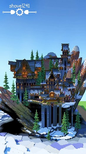 Yuleport Minecraft Collab with @paintergigi and @snarple__