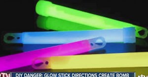 Do not DIY: Glow-stick can lead to chlorine bomb
