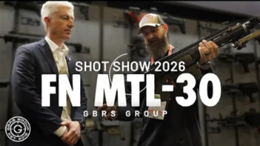 GBRS集团 | 2026年SHOT展 | FN MTL-30精确掷弹兵系统「免责声明：所有展示的枪支均为非射击展示模型，不涉及任何实弹射击、射击或功能演示」