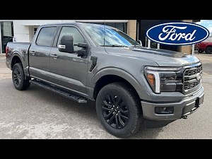 2025 Ford F-150 Lariat 501A 3.5L EcoBoost in Carbonized Grey Metallic *Brand New!*