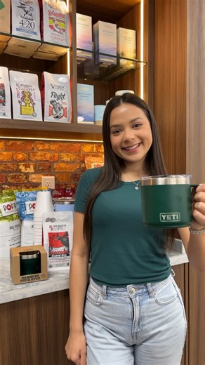 Luka Life + Style on Instagram: "Built tough. Brewed slow.☕️Coffee hits different in a YETI Rambler Pour Over!💚#yeti #luka #mcallentx #lifestyle"
