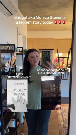 The Rookie Season 9 Release Rumor — Monica Stevens (Bridget Regan) Instagram Story